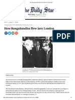How Bangabandhu flew into London _ The Daily Star