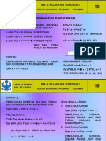 15 - Pertemuan Aplikasi Turunan