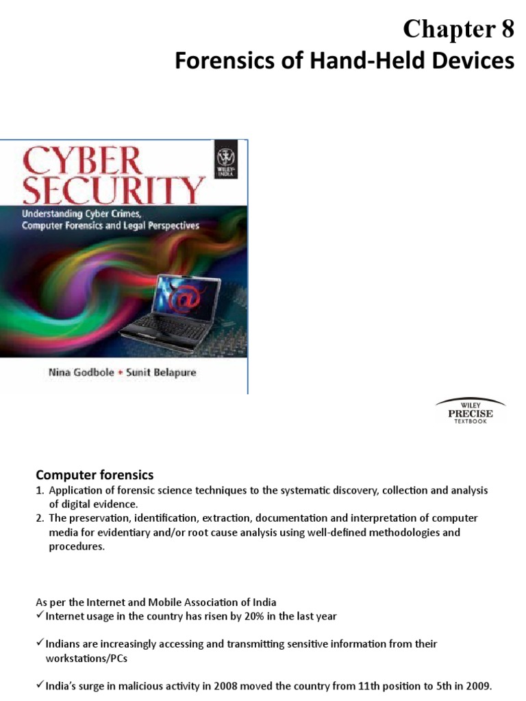 Chapter 8 - Cyber Security | PDF | Personal Digital Assistant | Mobile ...
