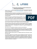 Instructivo - Paso A Paso para Llenar El Formulario de Registro Plan Nacional de Vivienda Familia Feliz (PNVFF)