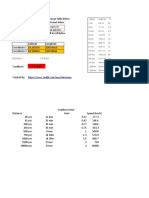 PoGo Sniping Cool Down Calculator