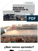 Problemas Ambientales en El Perú-5to-2021