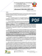 Resolucion #003 - Resolucion de Contrato - Consultores y Contratistas Generales Forept Sac