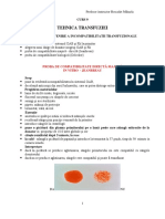 CURS 9TEH - tranSFUZIEI (Ocluzie Intestinala, Apendicita