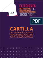 Cartilla para Delegados de Junta Electoral Nov 2021