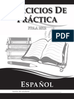 Ejercicios de Práctica - Español (SOMBRILLA O PARAGUAS)