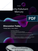 Mercury Priority Pollutant