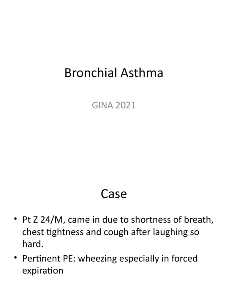 Asthma Diagnosis and Management Guide | PDF | Asthma | Epidemiology