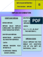 3 - Pertemuan Himpunan