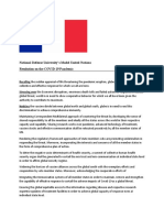 Covid Resolutions of France