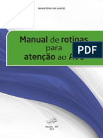 Manual Rotinas Para Atencao Avc MINNISTERIO DA SAUDE
