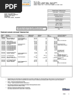 Account Statement: Penyata Akaun