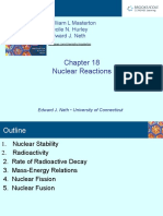 Nuclear Reactions: William L Masterton Cecile N. Hurley Edward J. Neth
