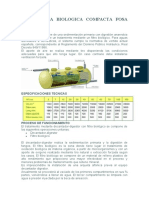 Depuradora Biologica Compacta Fosa Filtro