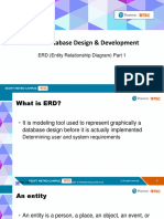 Unit 4: Database Design & Development: ERD (Entity Relationship Diagram) Part 1