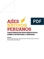 Ajies Nativos Peruanos Caracterización