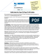 Technical News: Cable Seals For Type TC/Type TC-ER Cables