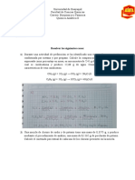 Ejercicios de Gravimetria