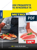 Cataloagele METRO - Produse Proaspete - Carne, Pește, Fructe Și Legume