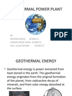 Geo-Thermal Power Plant