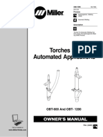 Torches For Automated Applications: OBT-600 and OBT-1200