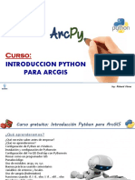 Curso intro ArcPy para ArcGIS