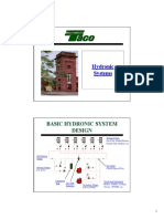 Hydronic Systems Dinner Session Presentation