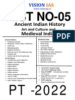 Ancient Indian History: Test No-05