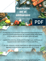 Nutricion en El Embarazo y Problemas en El Embarazo