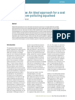 Dietary Phytase: An Ideal Approach For A Cost Effective and Low-Polluting Aquafeed