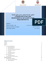 Healthcare Professionals Qualification Requirements (PQR) 2014-1 (1)