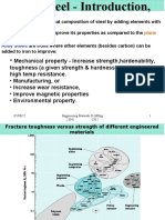 Mechanical Property - Increase Strength, Hardenability, Toughness (A Given Strength & Hardness), Creep, and High Temp Resistance
