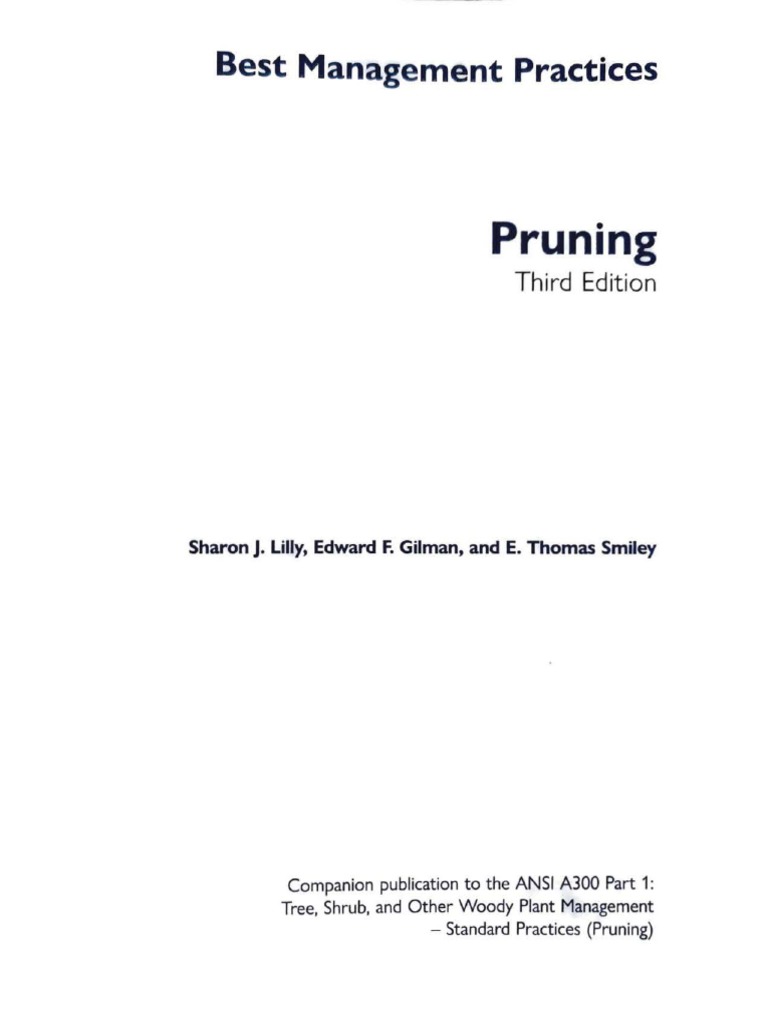 Pruning Third Edition | PDF | Pruning | Trees