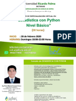 Especialización en Ciencia de Datos con Python