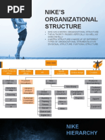 Nike - Organizational Structure