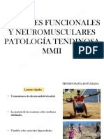 Vendajes Funcionales y Neuromusculares Patología Tendinosa