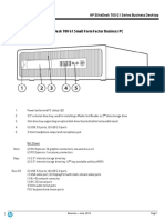 HP EliteDesk 700 G1 Business PC Series QuickSpecs