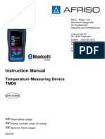 Instruction Manual: Temperature Measuring Device Tmd9