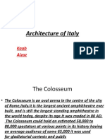 Italy's Iconic Architecture - Colosseum, Leaning Tower of Pisa & More