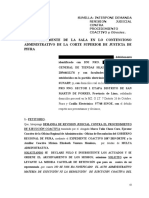 INTERPONE DEMANDA REVISION JUDICIAL CONTRA PROCEDIMIENTO COACTIVO y Otrosíes. 