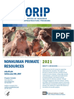 ORIP Nonhuman Primate Resources Fact Sheet