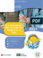 Raporti Vjetor Për Vitin 2021 Alo Bushavko / Sos Telefon Për Fëmijë Dhe Të Rinj Ambasada e Parë e Fëmijëve Në Botë Megjashi - Republika e Maqedonisë 070 390 632
