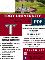 Troy University February 2022 Newsletter