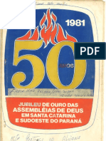 50 Anos Da AD SC