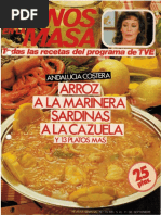 Recetas - (Con Las Manos en La Masa - Fascículo #015) - Andalucía Costera