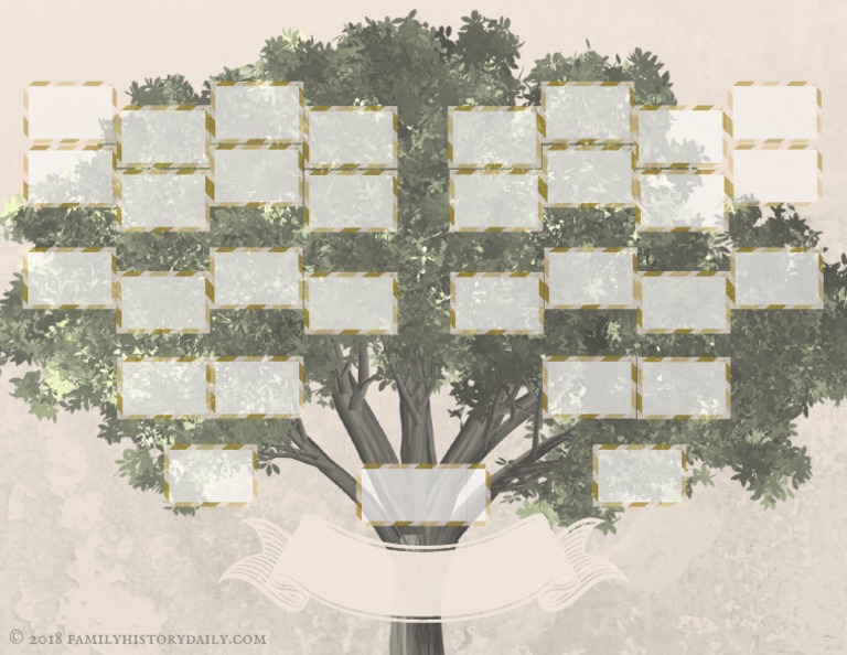 Branches Family Tree Printable Family History Daily | PDF