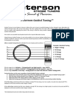 Guided Tuning Manual