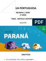 Ler e analisar tiras, notícias e reportagens