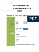 Configuracion Modulo Cu