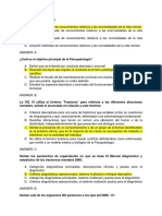 Preguntas Primer Parcial Psiquiatria G1